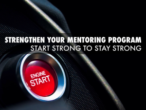Strengthen Your Mentoring