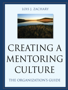 Creating a Mentoring Culture